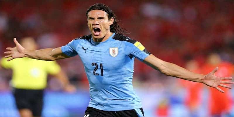 Dàn sao khủng Uruguay mang đến World Cup 2022 7 Đây là lần thứ 4 Edinson Cavani có mặt tại giải đấu bóng đá lớn nhất hành tinh